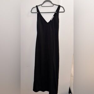 Black bodycon cotton reformation dress (worn once)